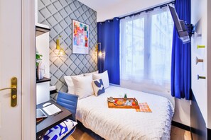 In-room safe, iron/ironing board, free WiFi - WS Notre-Dame - Jussieu (Paris)