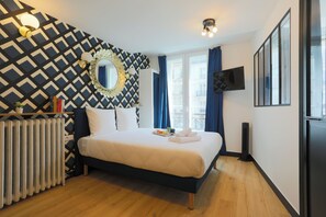 Apartment | In-room safe, iron/ironing board, free WiFi - WS Notre-Dame - Linné (Paris)