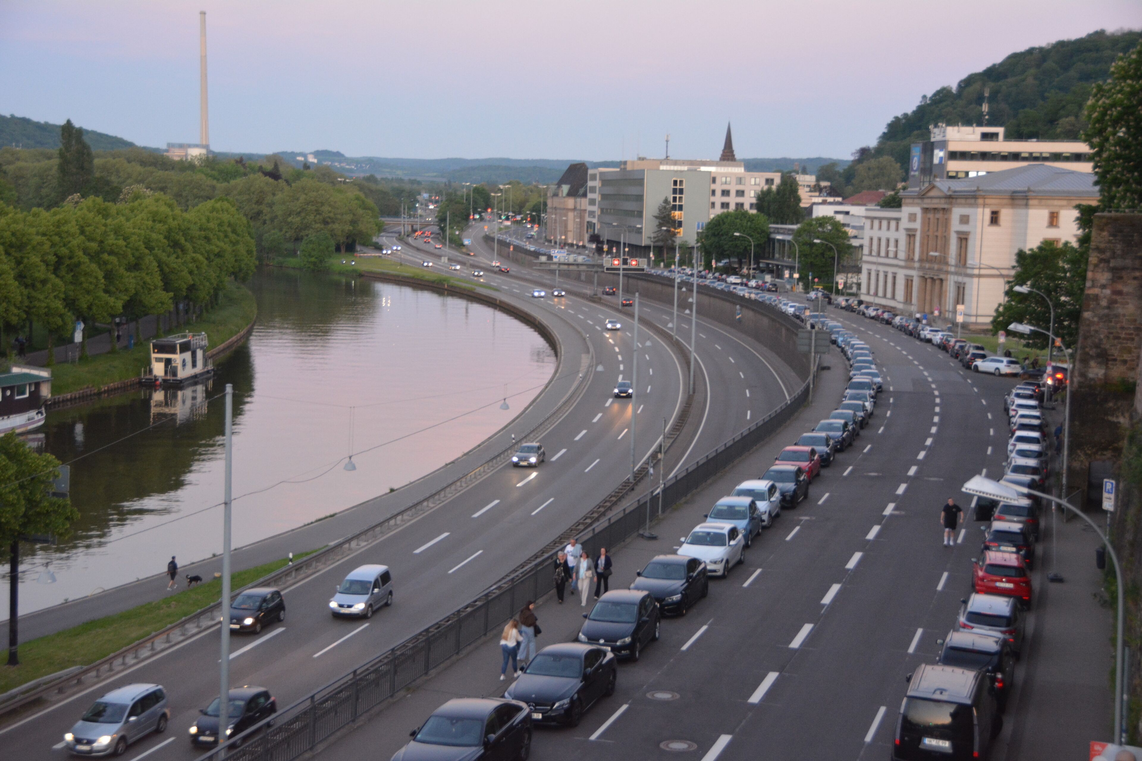 Third-party on-site parking, electric car charging point