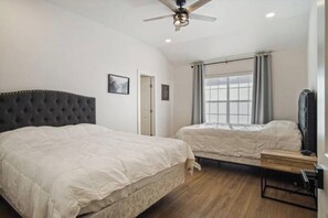3 habitaciones, tabla de planchar con plancha y wifi gratis 