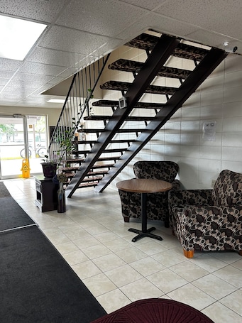 Sala de estar en el lobby