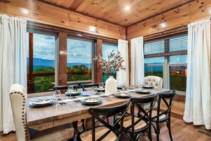 Dining - New Lux Cabin With Views, Game Rm, Movie Theater! (Sevierville)