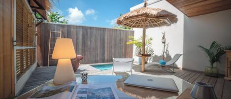 Suite TOBAGO et sa piscine privative | Terrasse/Patio