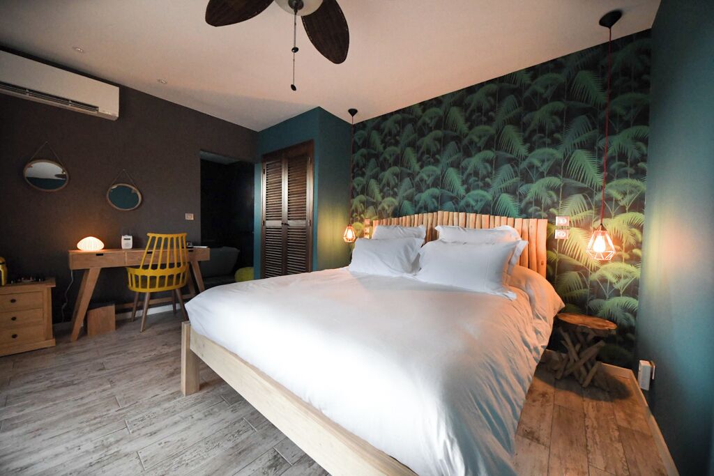 Suite BARBUDA | 埃及棉床單、高級寢具、舒適加層、迷你吧