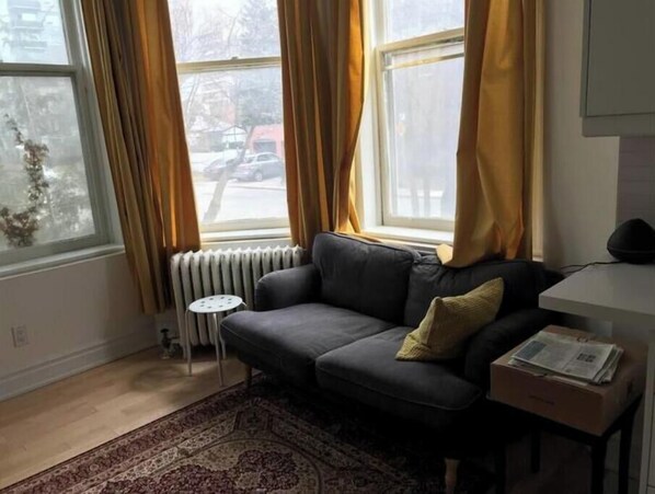 Living area - U1 Elegant Comfortable Bright Annex Bachelor (Toronto)