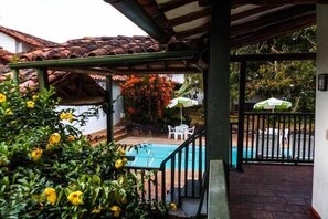 Outdoor pool - HOTEL MISION SANTA BARBARA (Barichara)