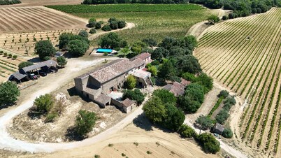 Maison Campagne 5 Chambres Avec Piscine Mirabeau en Luberon
