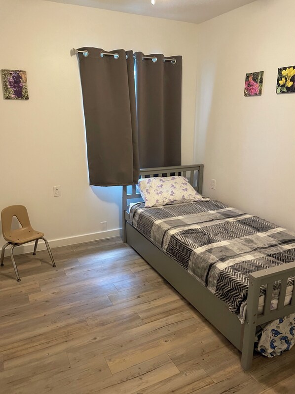 2 slaapkamers, beddengoed