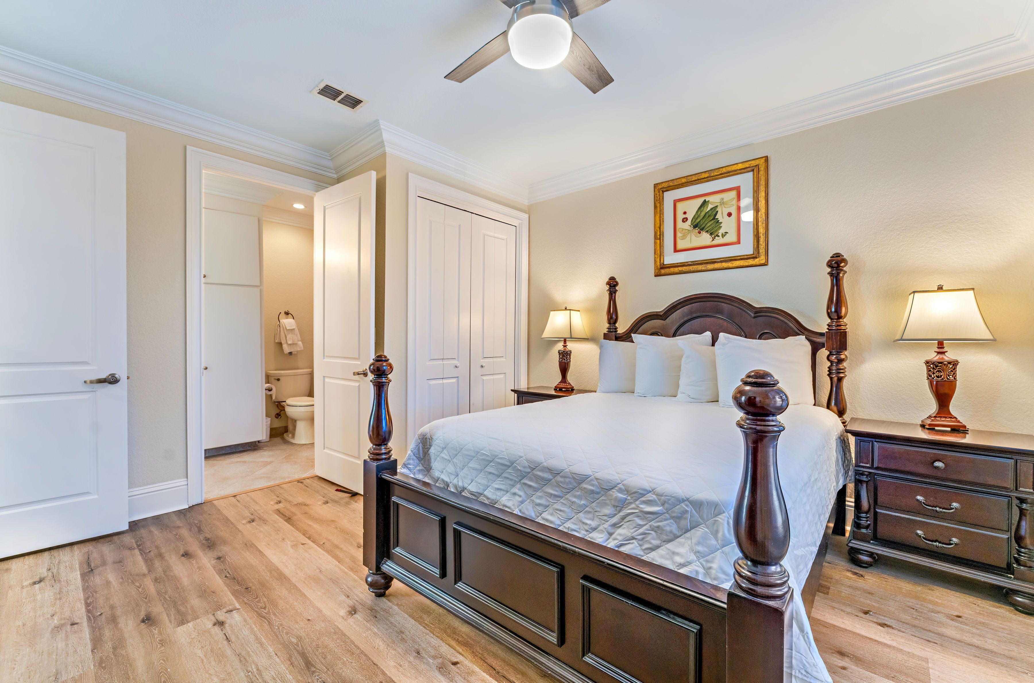 3 bedrooms, in-room safe, iron/ironing board, free WiFi