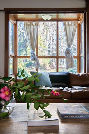 TV connectée, cheminée