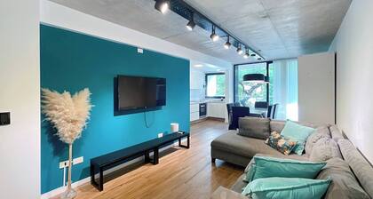 Urban Retreat Elegant Modern Apartment With Balcony in Villa del Parque