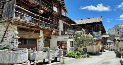 Casa-La Carotto Appartement pour 6 dans chalet