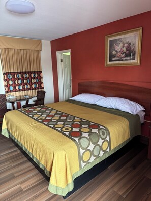 Room | Desk, laptop workspace, iron/ironing board, free WiFi - Snowbird Motel (Bristol)