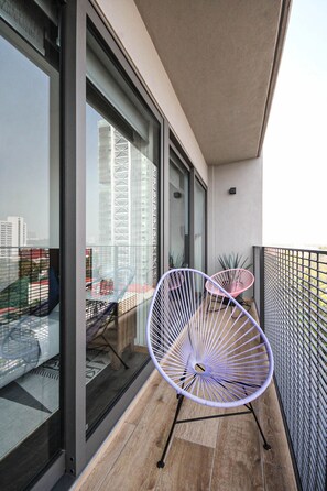 Balcony - Comodo departamento en condesa 2B l 2B (Mexico City)