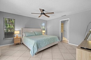 4 bedrooms, travel cot, free WiFi, bed sheets