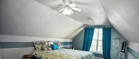 1 chambre, fer et planche Ă repasser, Wi-Fi, draps fournis