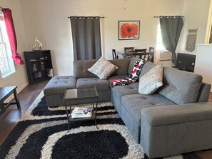 Smart TV, DVD player, video library