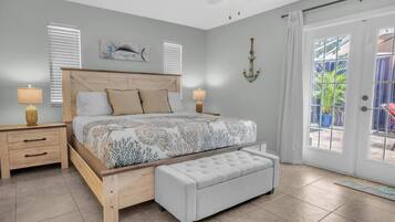 1 chambre, fer et planche Ă repasser, Wi-Fi gratuit, draps fournis