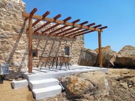 Villa tradicional, vistas al mar | Sábanas de algodón egipcio y ropa de cama de alta calidad