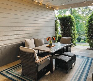 Opções para refeição ao ar livre