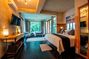 3 bedrooms, in-room safe, desk, iron/ironing board - Unique Villa-Pool-Private in town, Close to Beach, Bars & Rests, Pet friendly (Las Terrenas,)