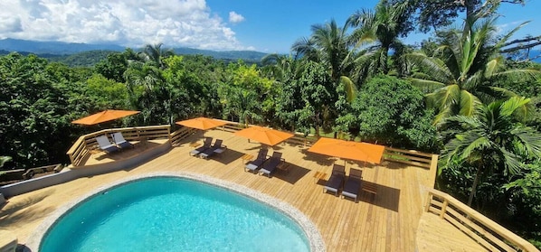 Outdoor pool - LF Jungle Retreat (Port Antonio)