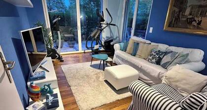 Garden apartment at Zurich lake