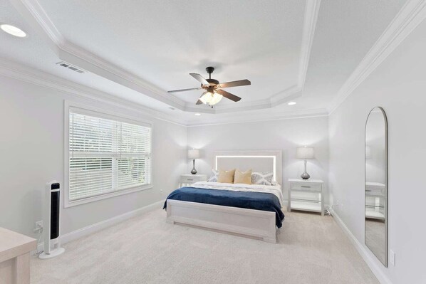 2 makuuhuonetta, silitysrauta/-lauta, ilmainen Wi-Fi, vuodevaatteet