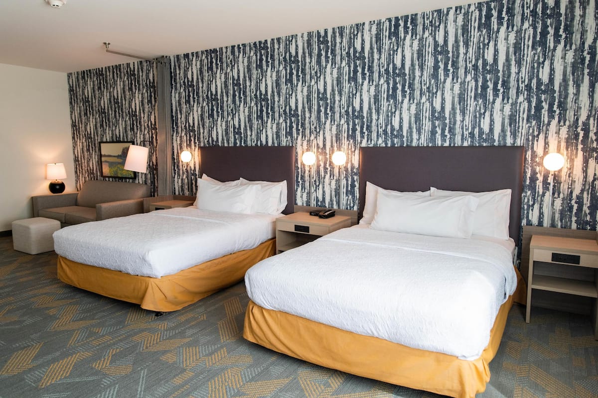 Suite Studio, 2 grands lits, accessible aux personnes à mobilité réduite, baignoire | Wi-Fi gratuit