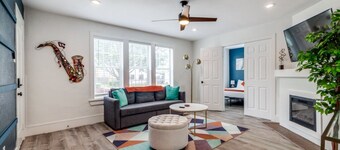 Charming 6-bedroom house with AC in Houston