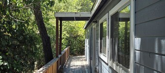 Peaceful retreat in the woods close to town