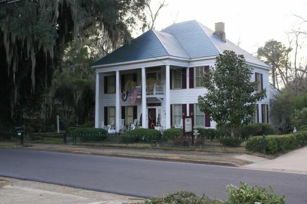 Façade de l’hébergement