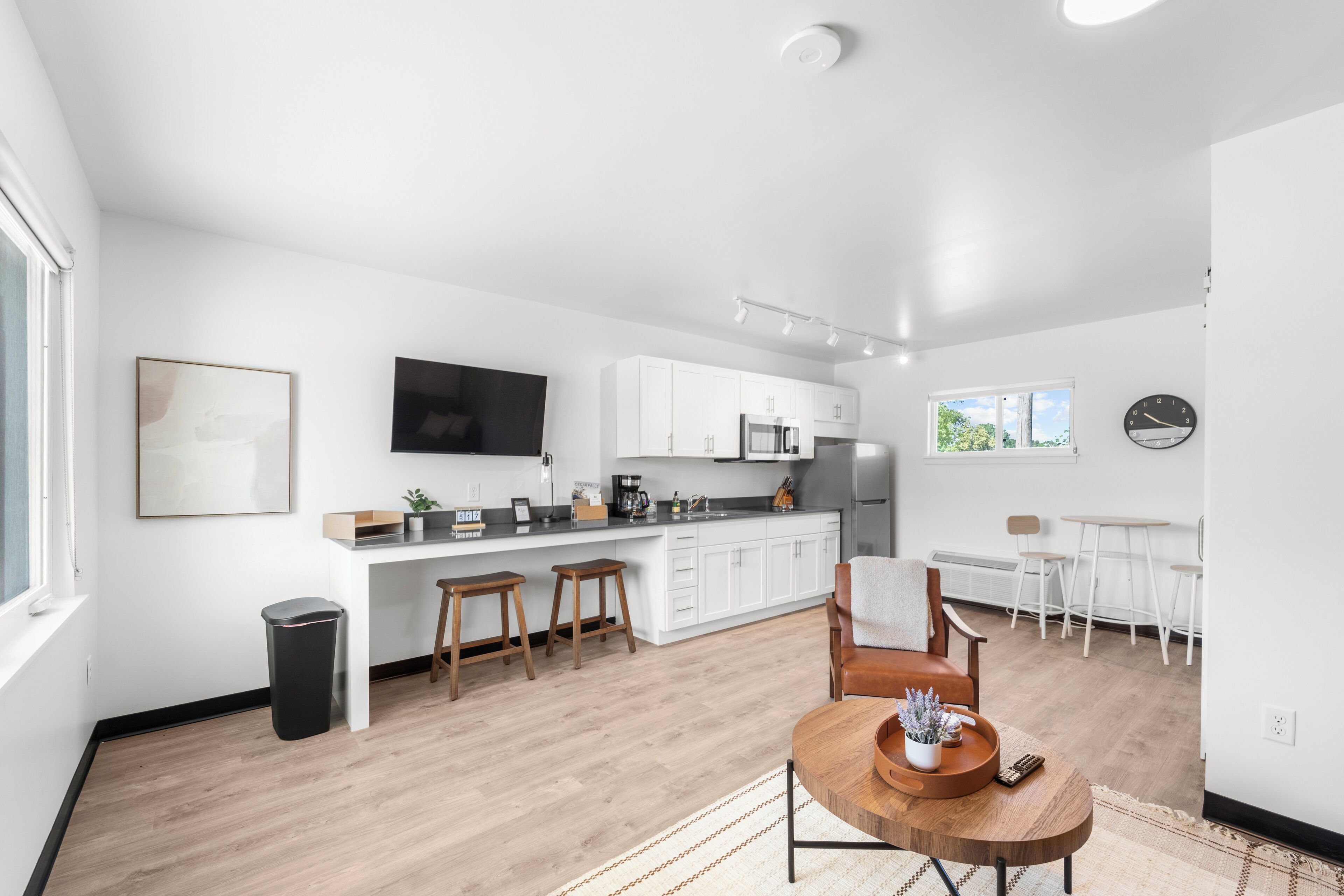 Modern Micro-Studios in Cedar Falls: Falls Edge Studios!