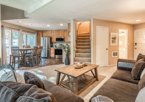 TV connectée, cheminée