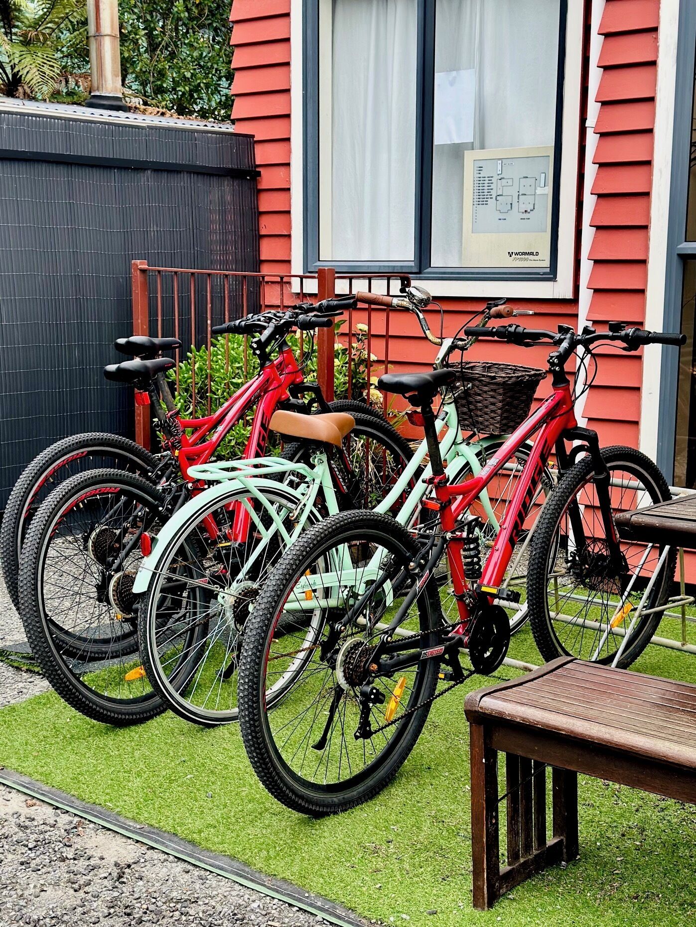 Utsikt fra overnattingsstedet