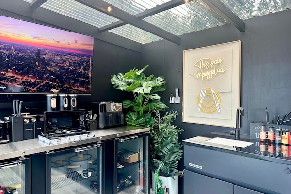 Vue depuis lâhĂ©bergement