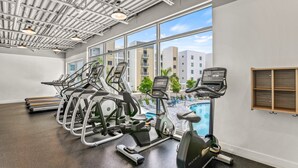 Fitness facility - Resort Pool & Spa, Fitness Center, Pet Friendly, Waterfront Condo in Downtown! (Sarasota)