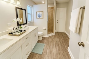 Hair dryer, toilet paper
