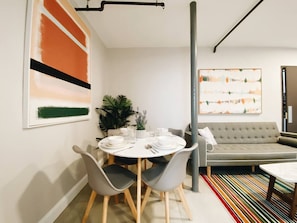 Dining - Accommodates up to 6 guests | Free Amenities | Prime Location (Miami Beach)
