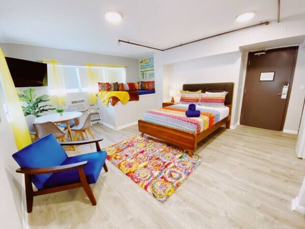 Strykjärn/strykbräda och gratis wi-fi