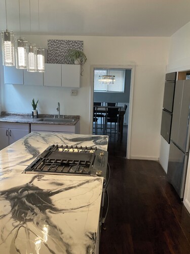 4-bedroom large home in  Detroit - AC, WiFi 
in Historic Boston Edison District