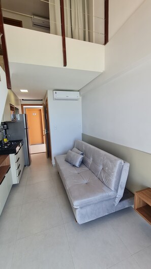 Comfort Duplex, Lagoon View | Living area | Flat-screen TV - Duplex Vista Lagoa by La Playa (Ipojuca)