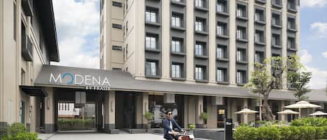 Fassade der Unterkunft