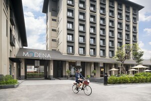 Fachada de la propiedad