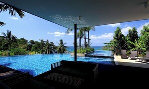 Indoor pool - The Heights Penthouse A5 3Bedrooms Seaview near Kata Beach (Karon)