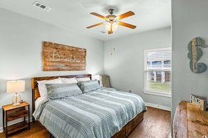 5 bedrooms, iron/ironing board, travel crib, WiFi