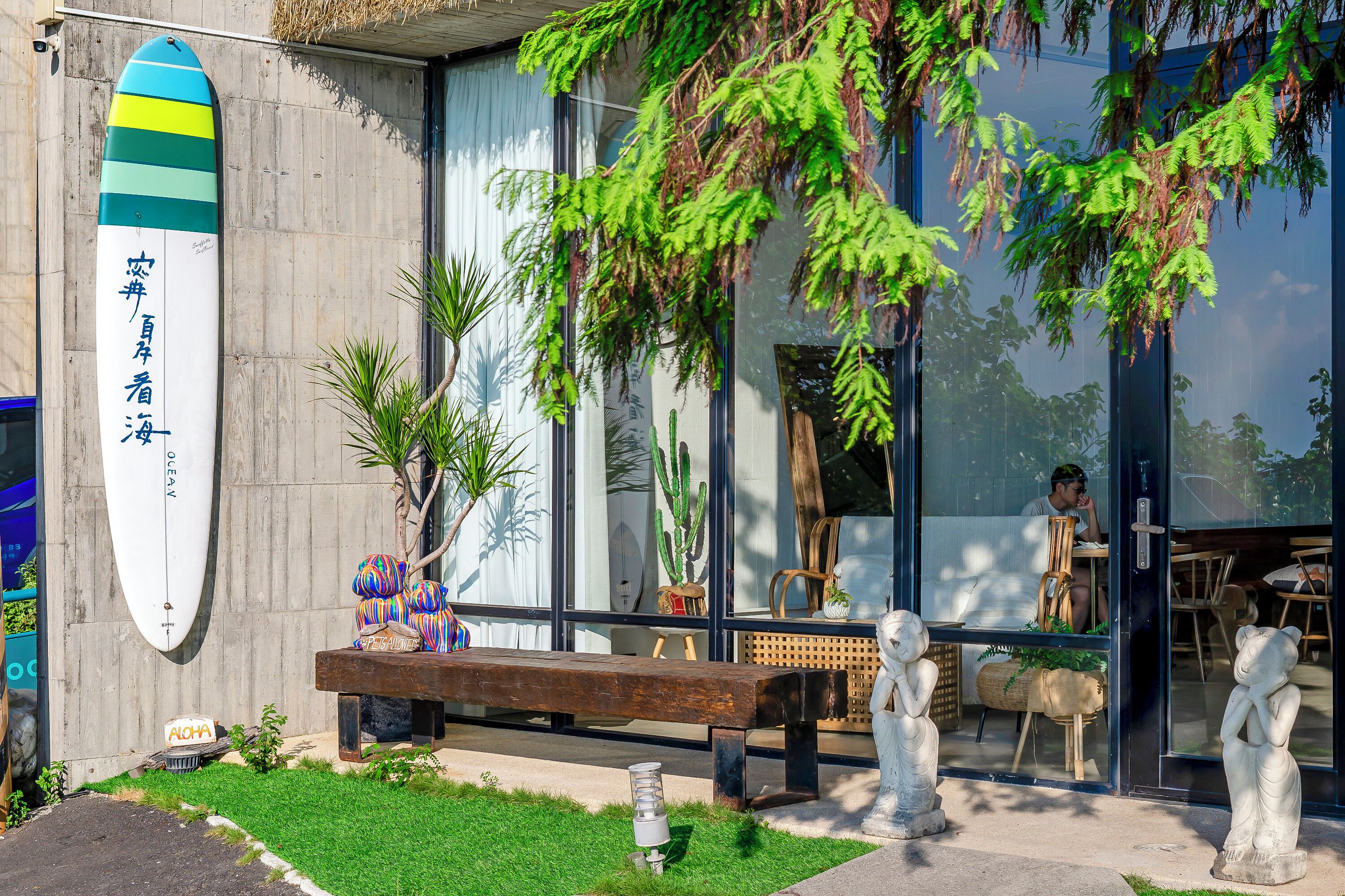 Facciata della struttura