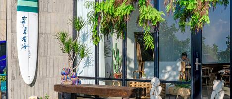 Facciata della struttura