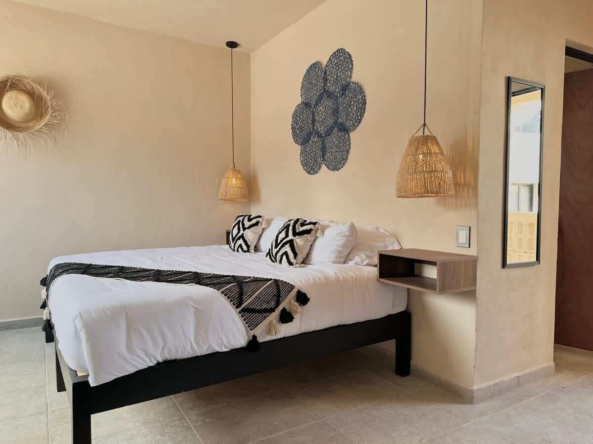 1 室のベッドルーム、WiFi、ベッドシーツ