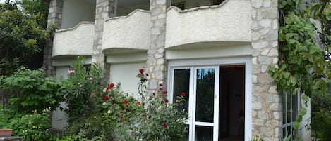 Façade de l’hébergement